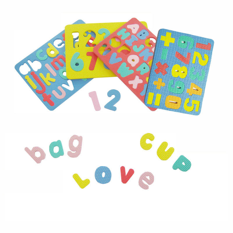 Number Puzzle Foam - Rompecabezas 3D de espuma EVA con