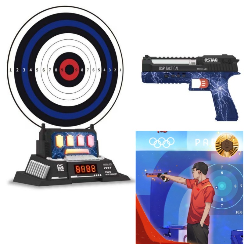 Kids Education Toys - CSTAG AI-Juego de pistola láser para