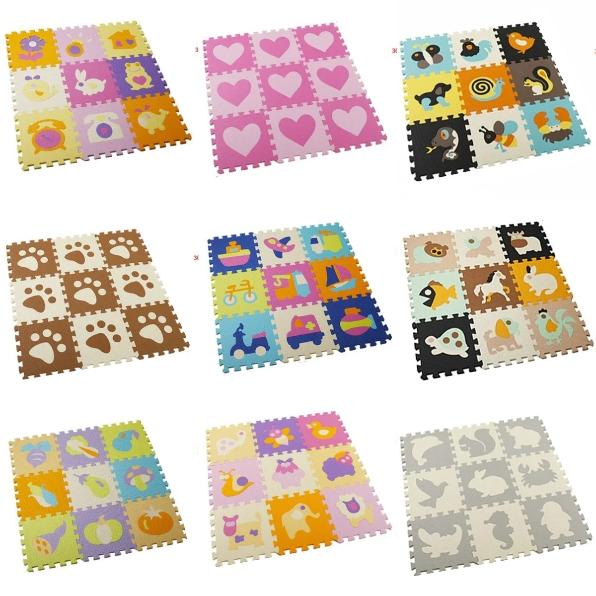 Number Puzzle Foam - Alfombra de juego para bebés de