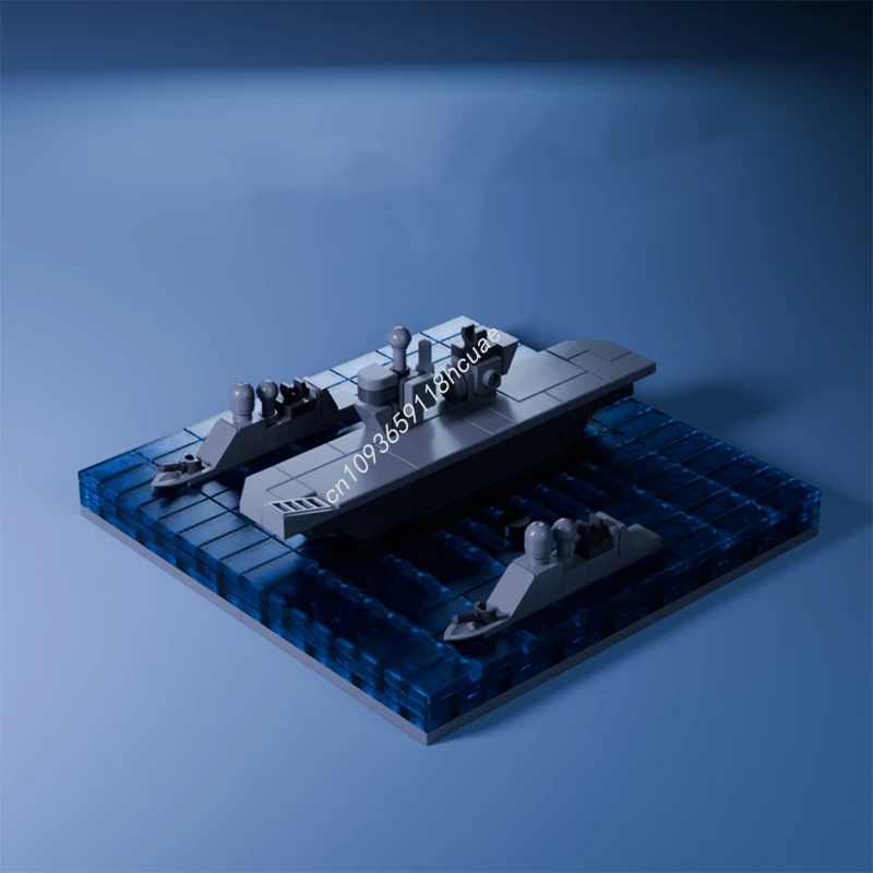 Kids Education Group - 463 Piezas MOC NAVAL GROUP, Bloques