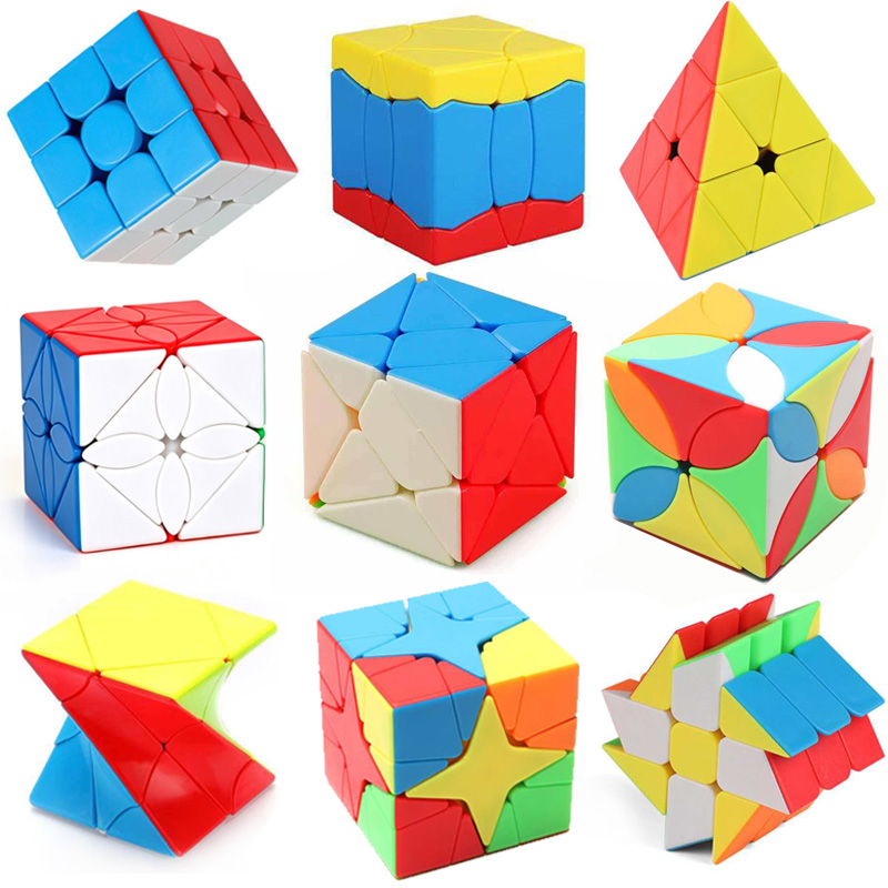 Brain Teaser Cube - Cubo de Velocidad Variado 3x3: Corazón,