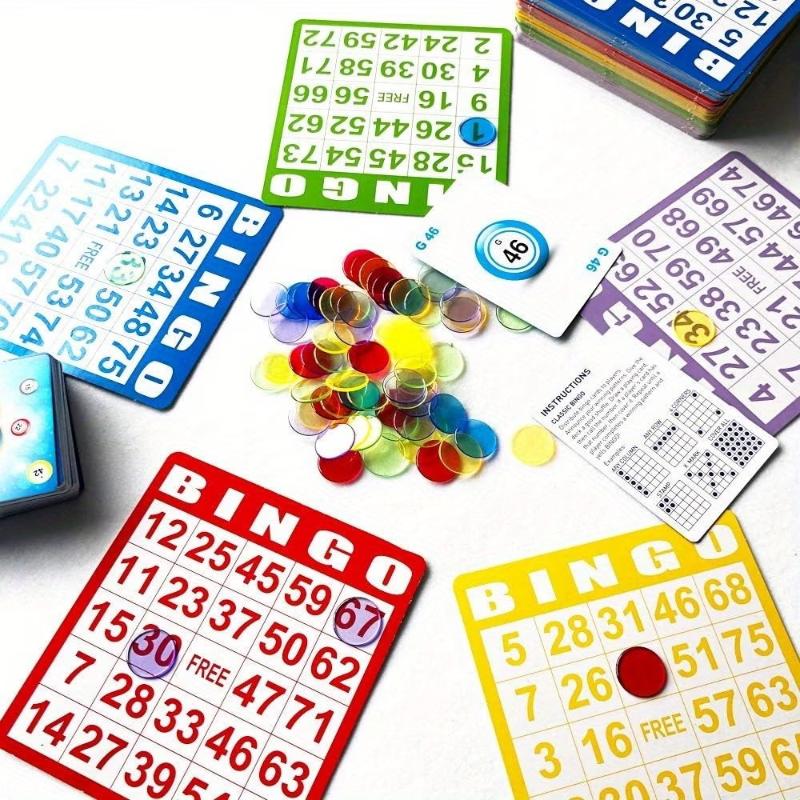 Kids Education Group - Tarjetas de Bingo no repetitivas, juego