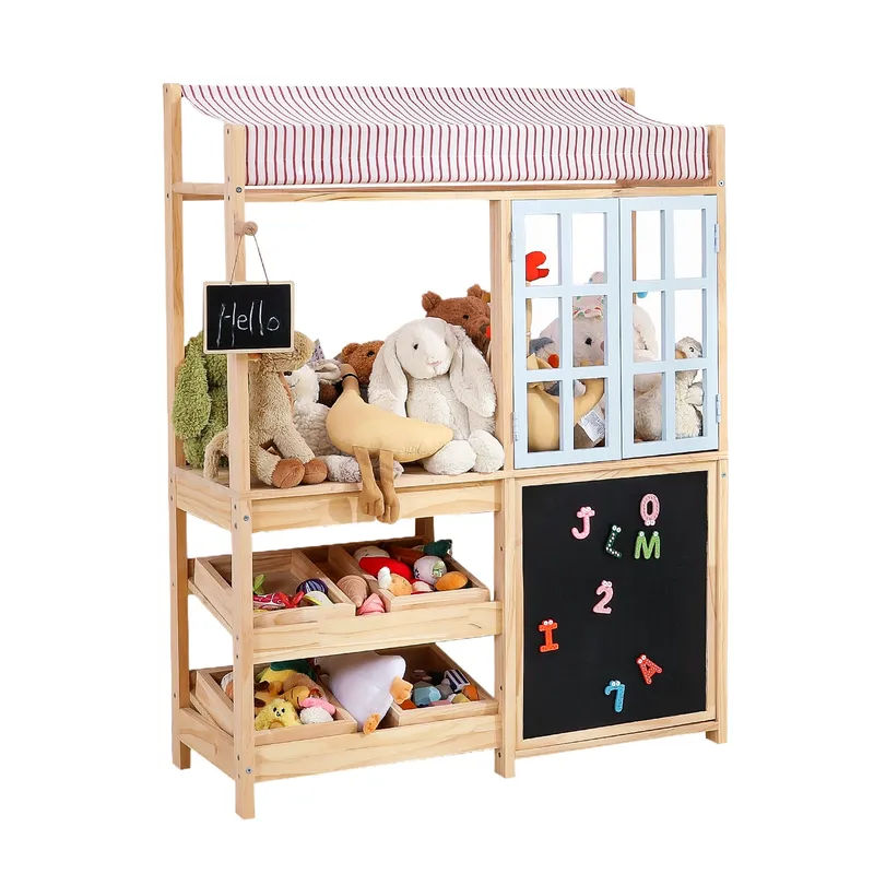 Montessori Shelf Toy - Estante de Almacenamiento de Juguetes para