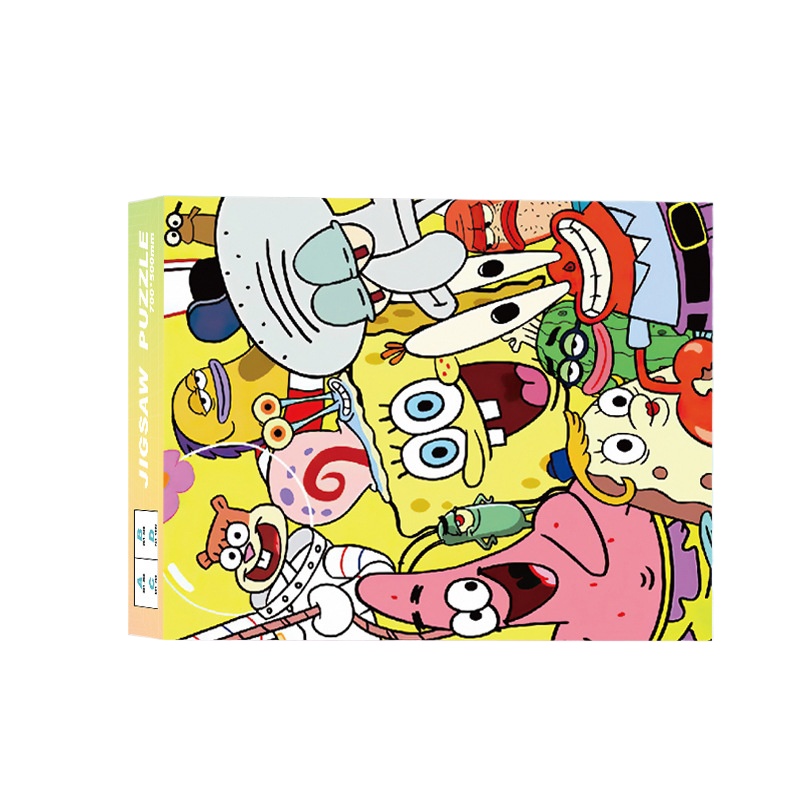 Kids Educational Resources - Rompecabezas de Bob Esponja de 1000
