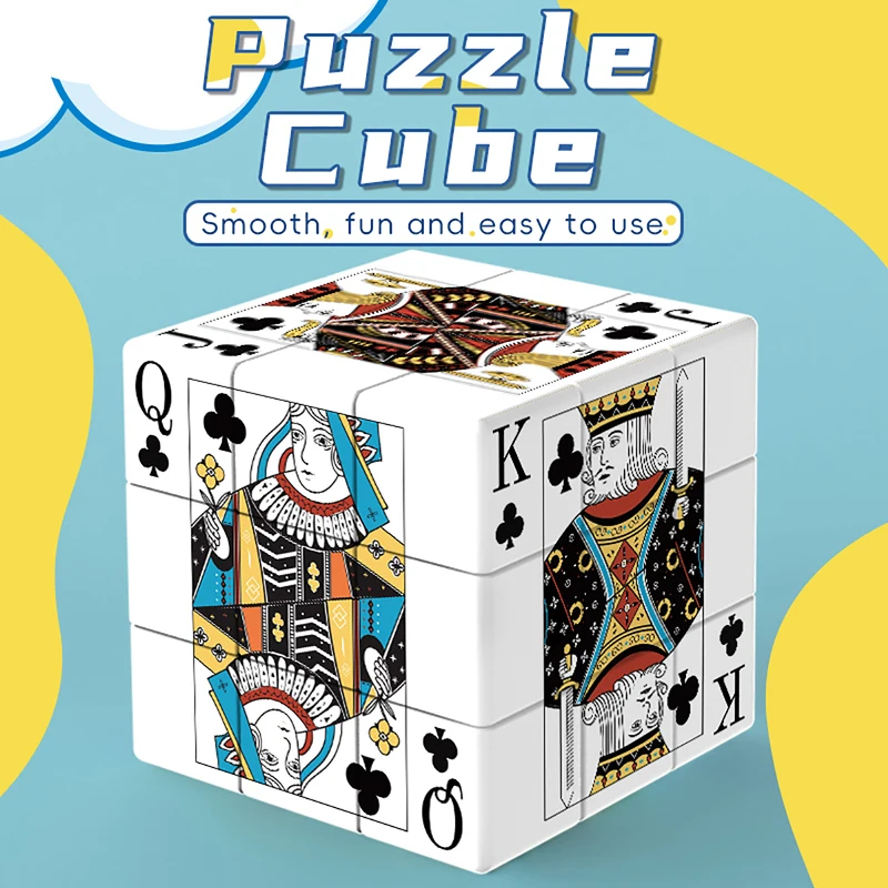 Brain Teaser Cube - Cubo Mágico 3x3x3 de Velocidad Suave