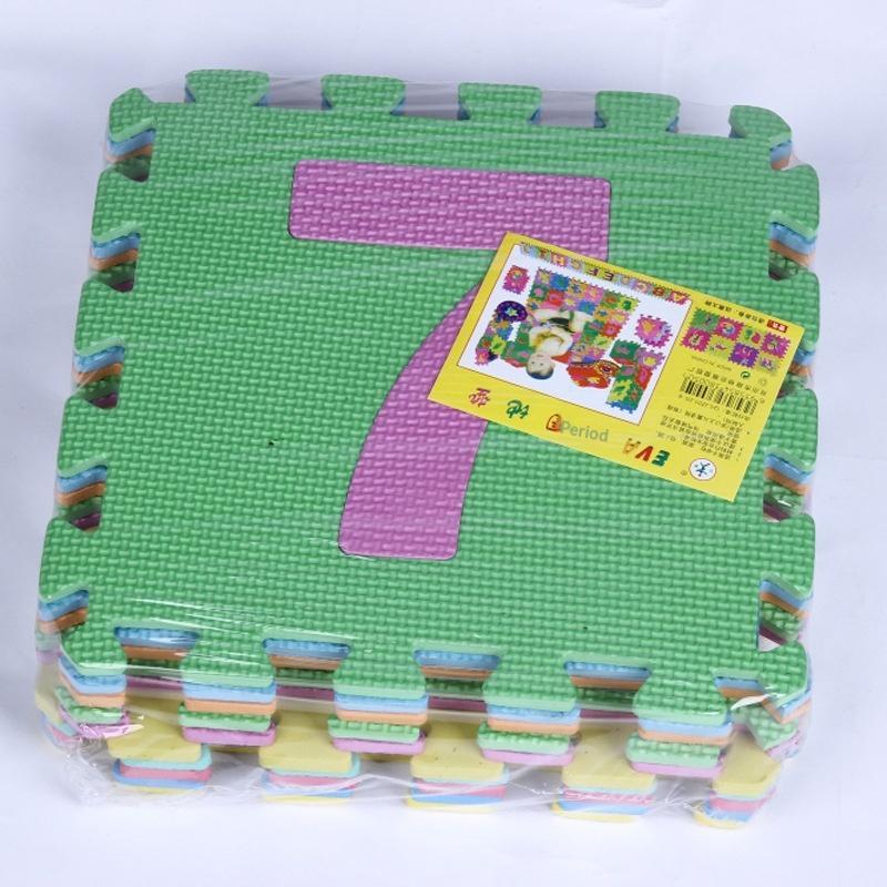 Number Puzzle Foam - Alfombra de juego de espuma PE