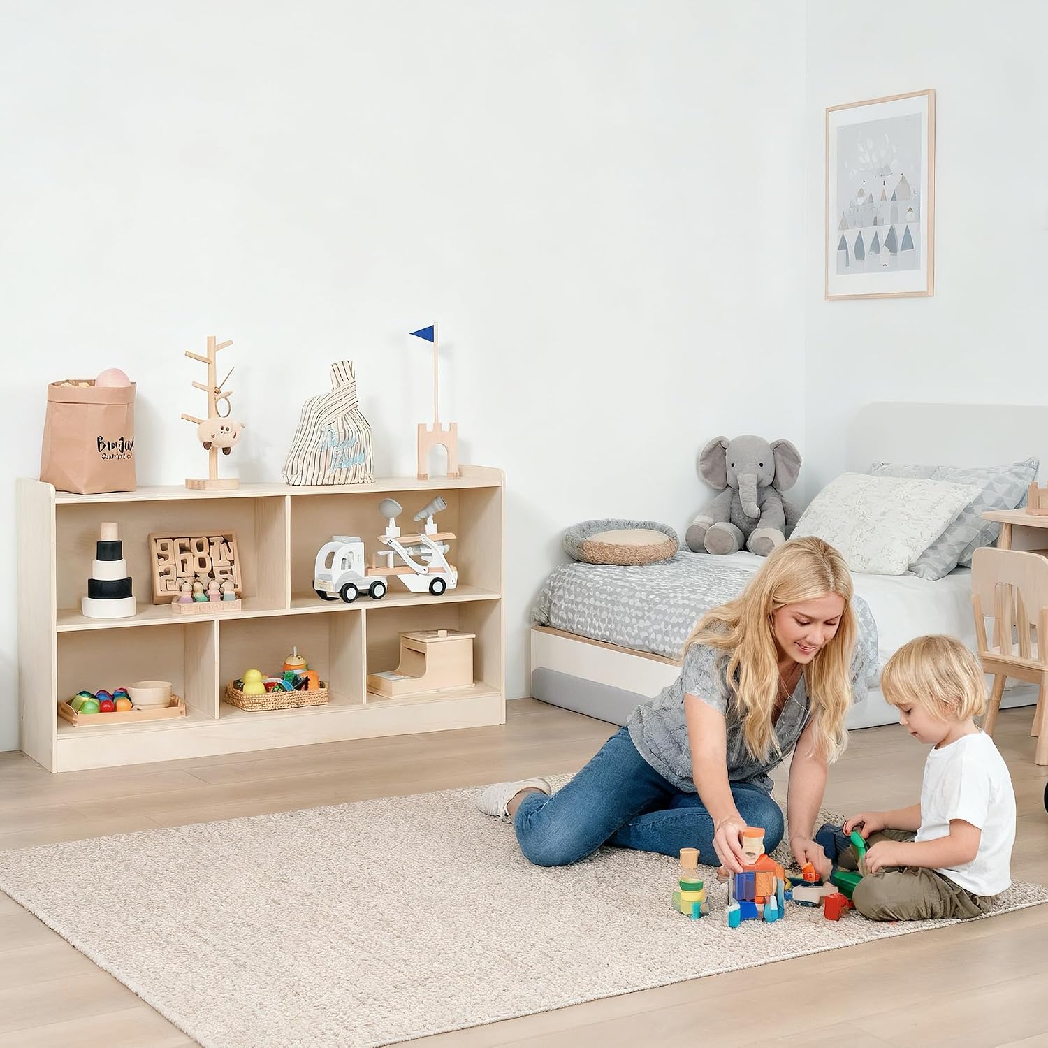 Estantería Montessori para Lib - Montessori Shelf Toy reseña y precio
