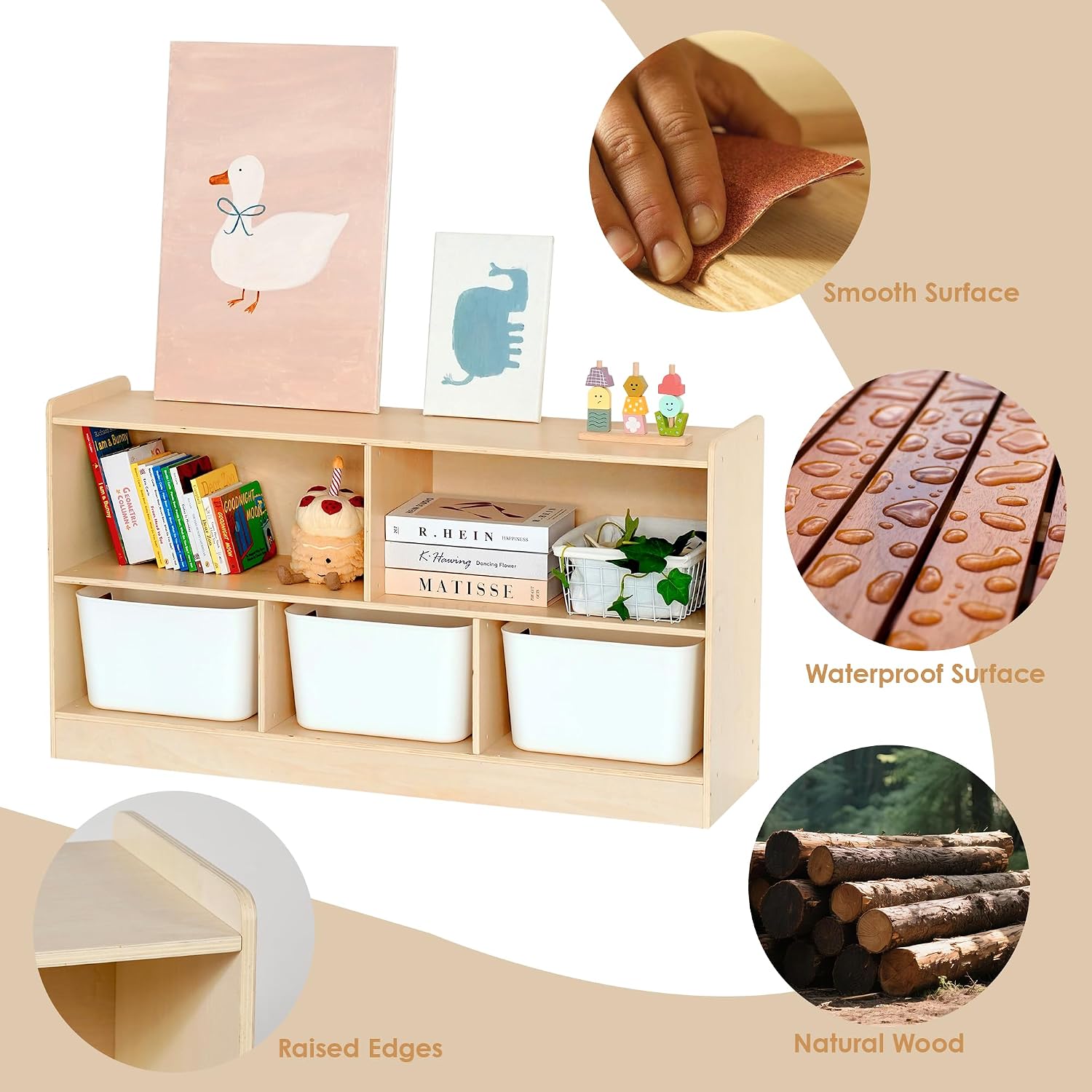 Estantería Montessori para Lib - Montessori Shelf Toy reseña y precio