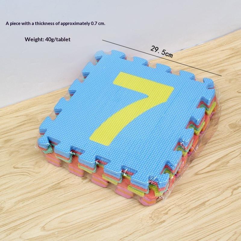 Alfombra de juego de espuma PE - Number Puzzle Foam reseña y precio