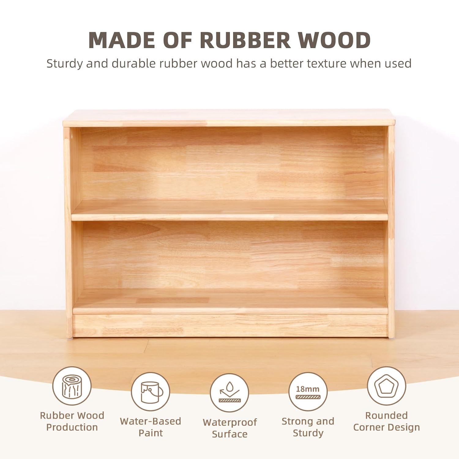 Estante Montessori de 2 Nivele - Montessori Shelf Toy reseña y precio