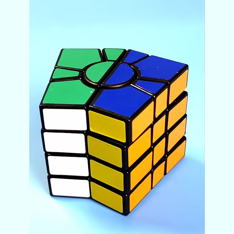 QiJi SQ-4 cubo mágico QJ SQ4 4 - Brain Teaser Cube reseña y precio