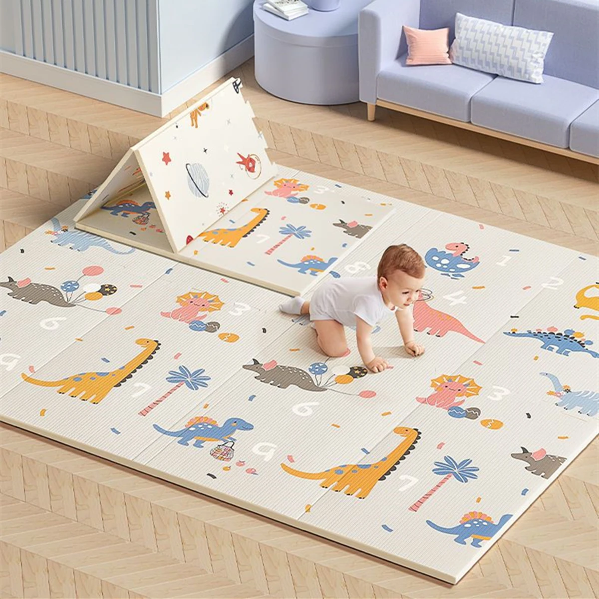 Alfombra educativa no tóxica p - Kids Education Nursery reseña y precio