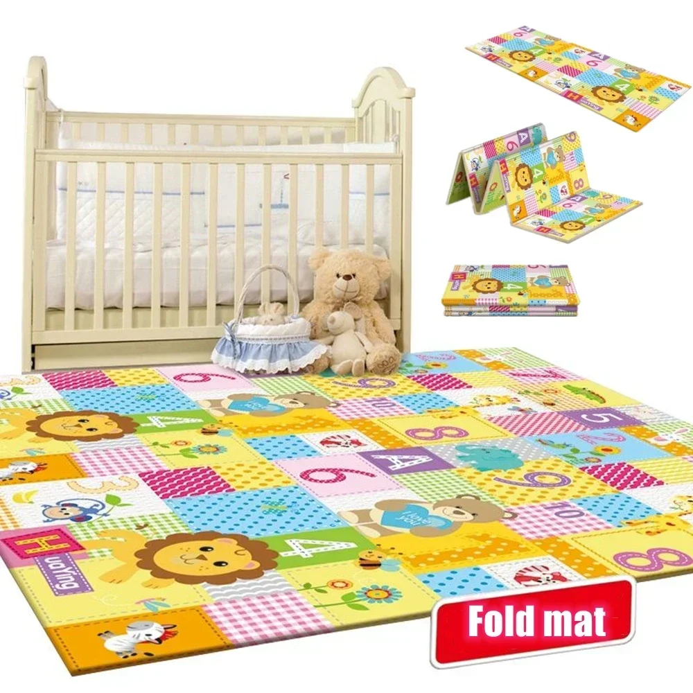Alfombra de juegos plegable no - Kids Education Nursery reseña y precio