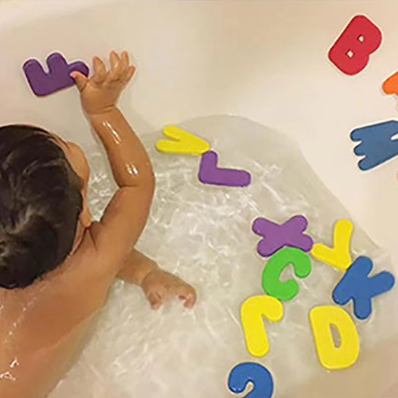Juguetes de baño para niños, j - Number Puzzle Foam reseña y precio