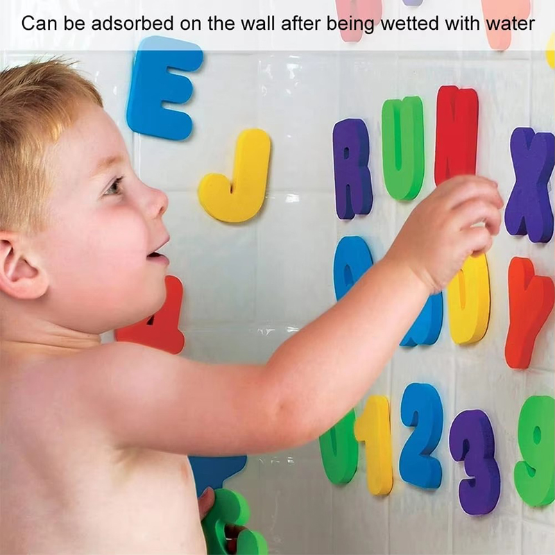 Juguetes de baño para niños, j - Number Puzzle Foam reseña y precio
