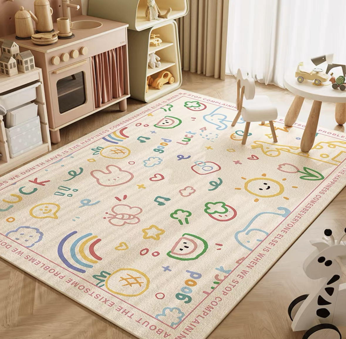 Alfombra de gateo para bebés V - Kids Education Nursery reseña y precio