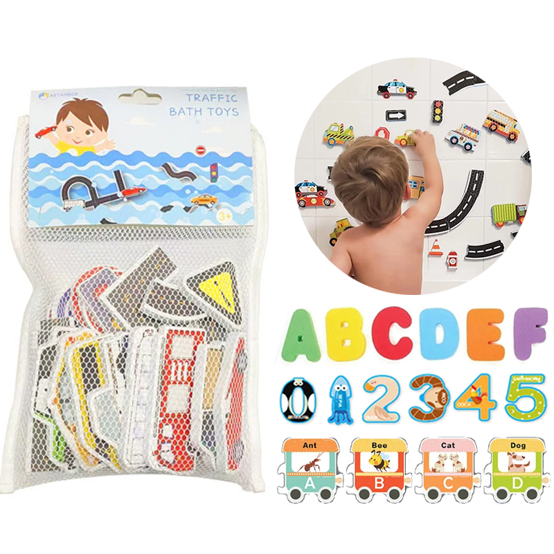 Juguetes de baño para bebé, le - Number Puzzle Foam reseña y precio