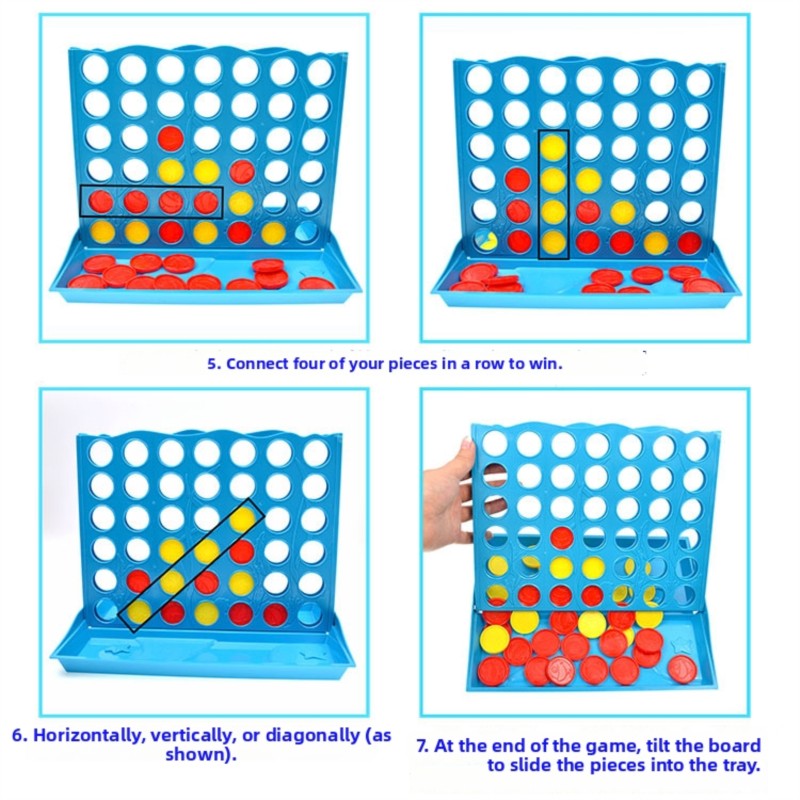 Juego de Mesa 3D Cuatro en Ray - Kids Education Fun reseña y precio