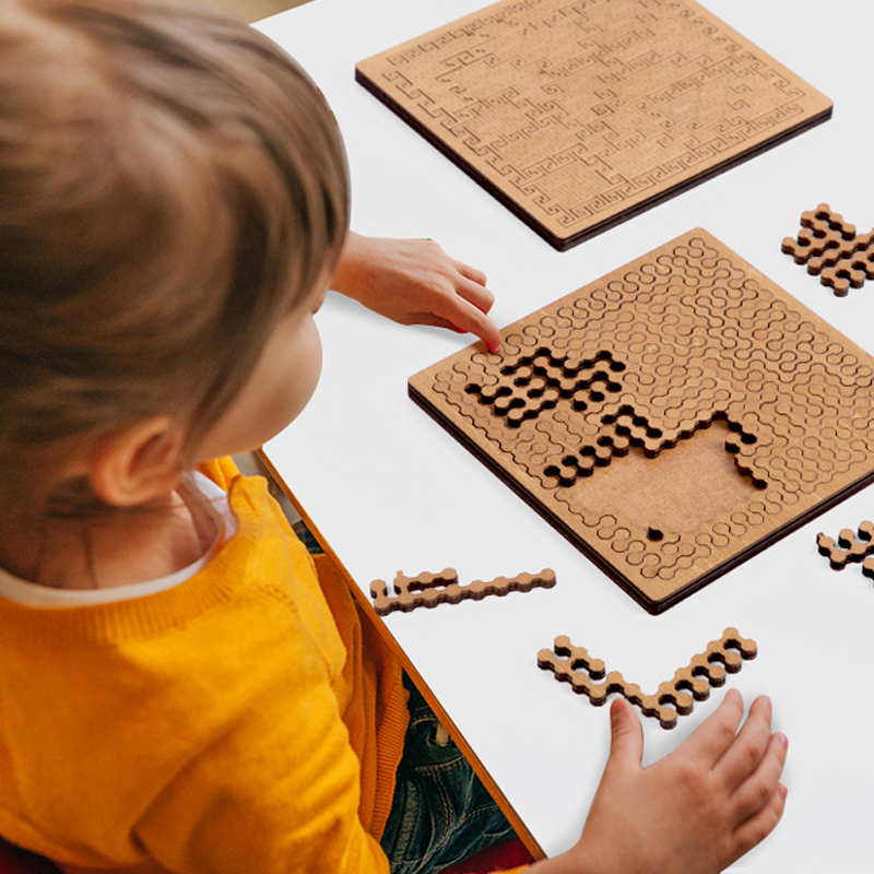 Rompecabezas de madera imposib - Brain Teaser Cube reseña y precio