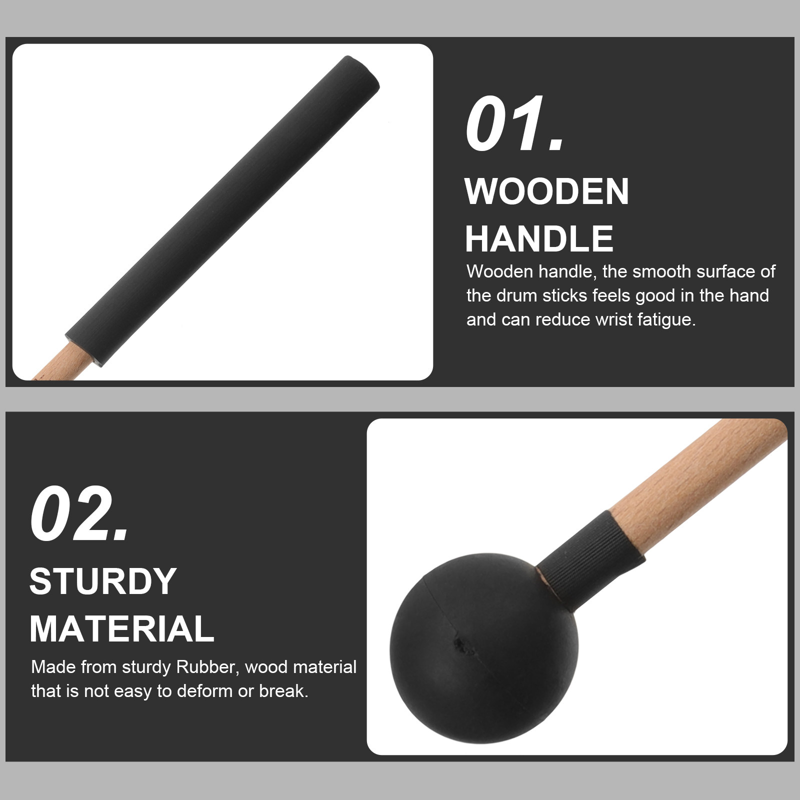 2 Baquetas para Tambor de Leng - Kids Yoga Education reseña y precio