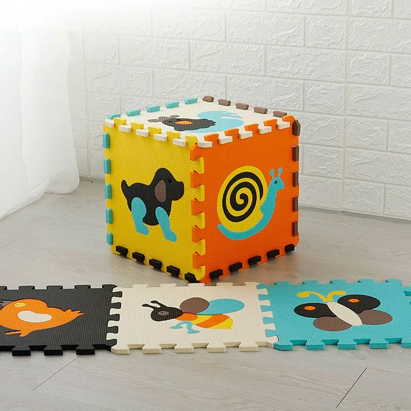 Alfombra de juego para bebés d - Number Puzzle Foam reseña y precio