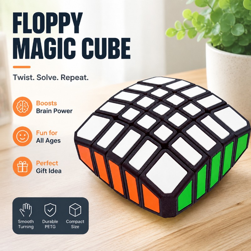 Zcube Zepuzzles Cubo Flexible  - Brain Teaser Cube reseña y precio