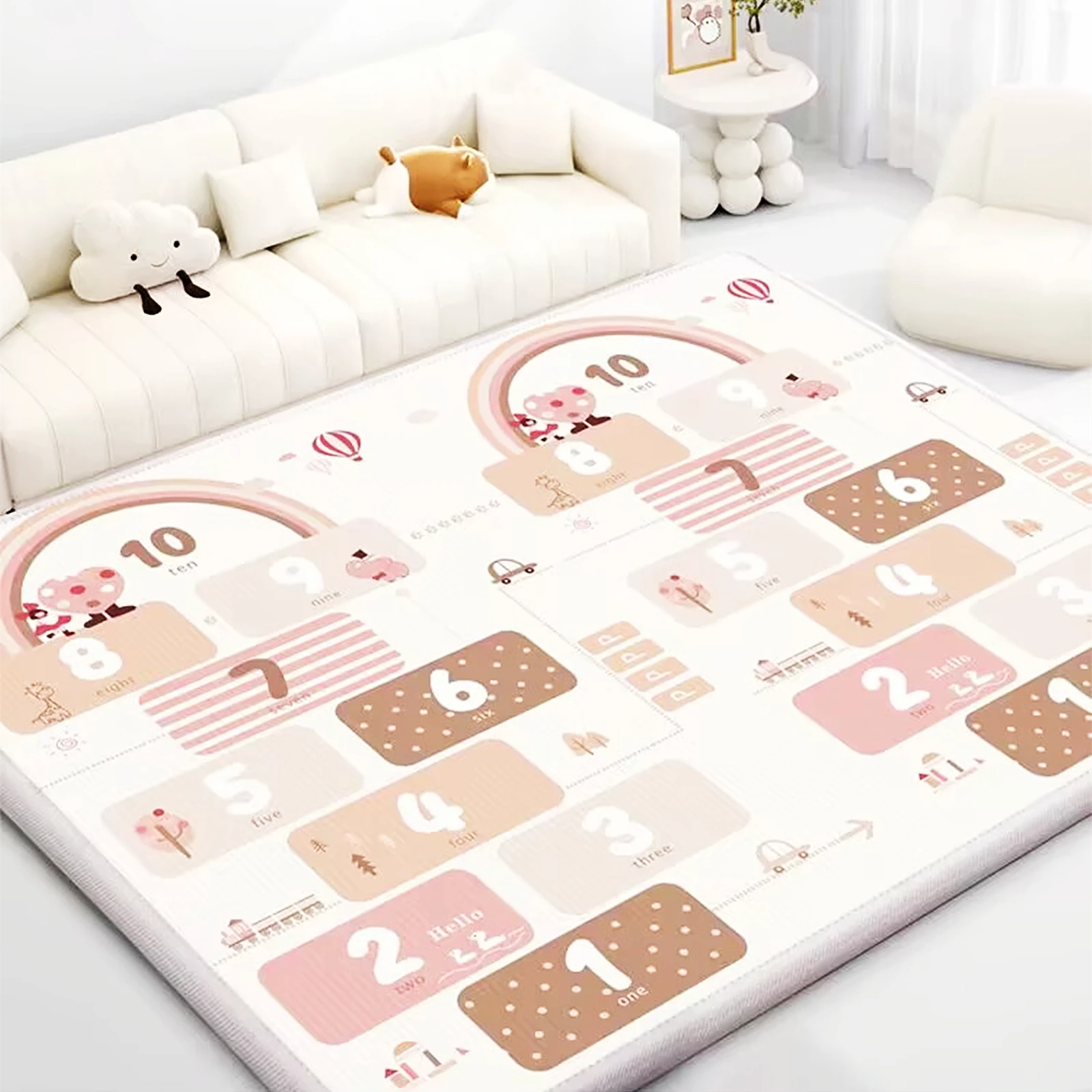 Alfombra de juego para bebés c - Kids Education Nursery reseña y precio