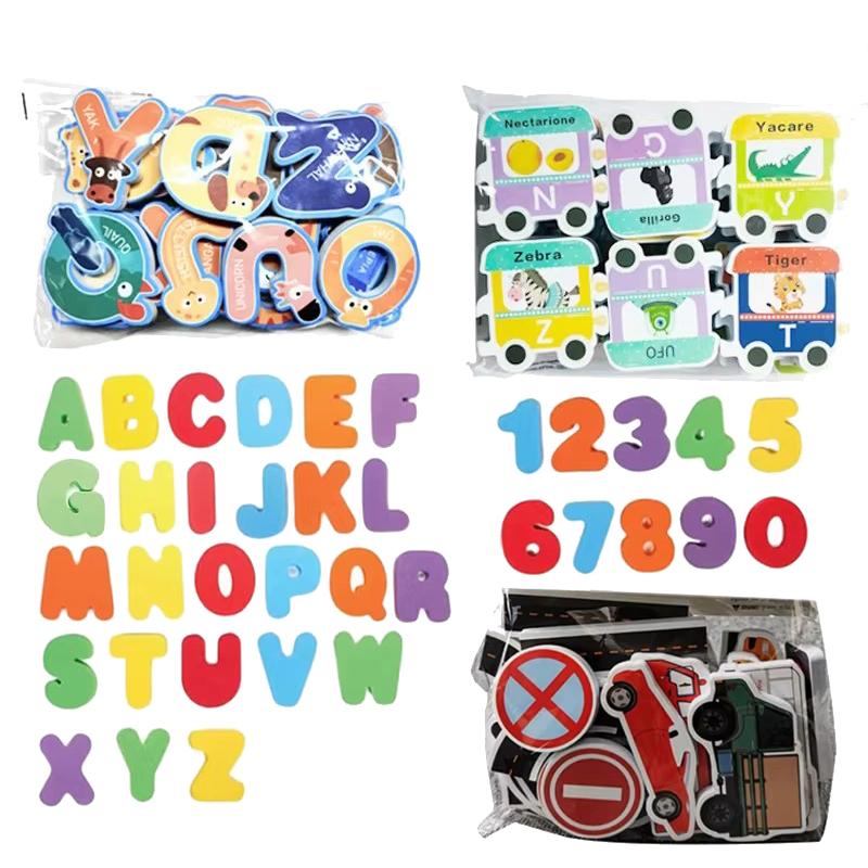 Juguetes de baño para bebé, ro - Number Puzzle Foam reseña y precio