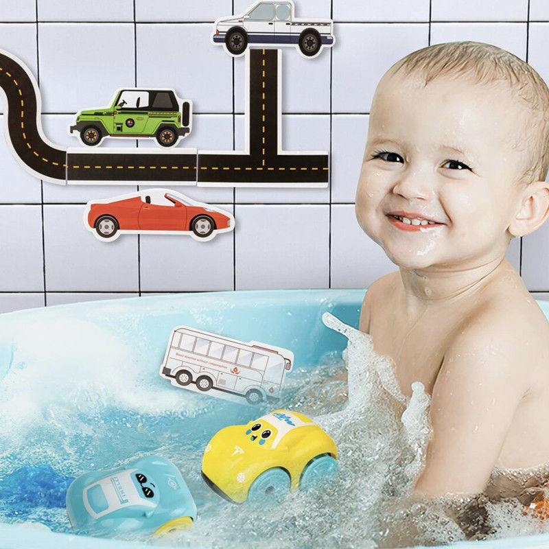 Juguetes de baño para bebé, ju - Number Puzzle Foam reseña y precio
