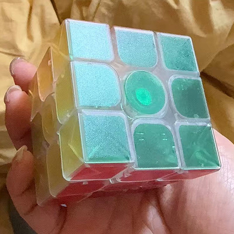 Cubo transparente 3x3x3, jugue - Brain Teaser Cube reseña y precio