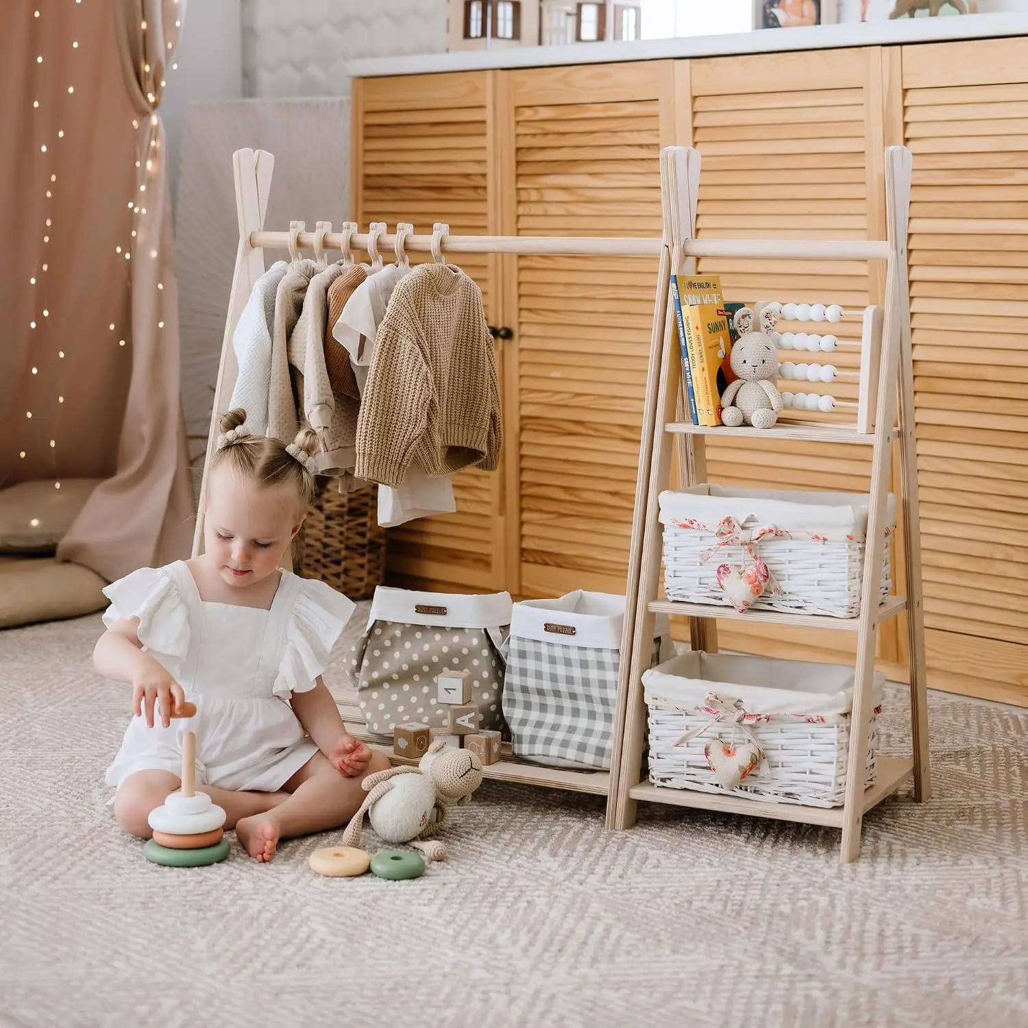 Almacenamiento de Juguetes + A - Montessori Shelf Toy reseña y precio
