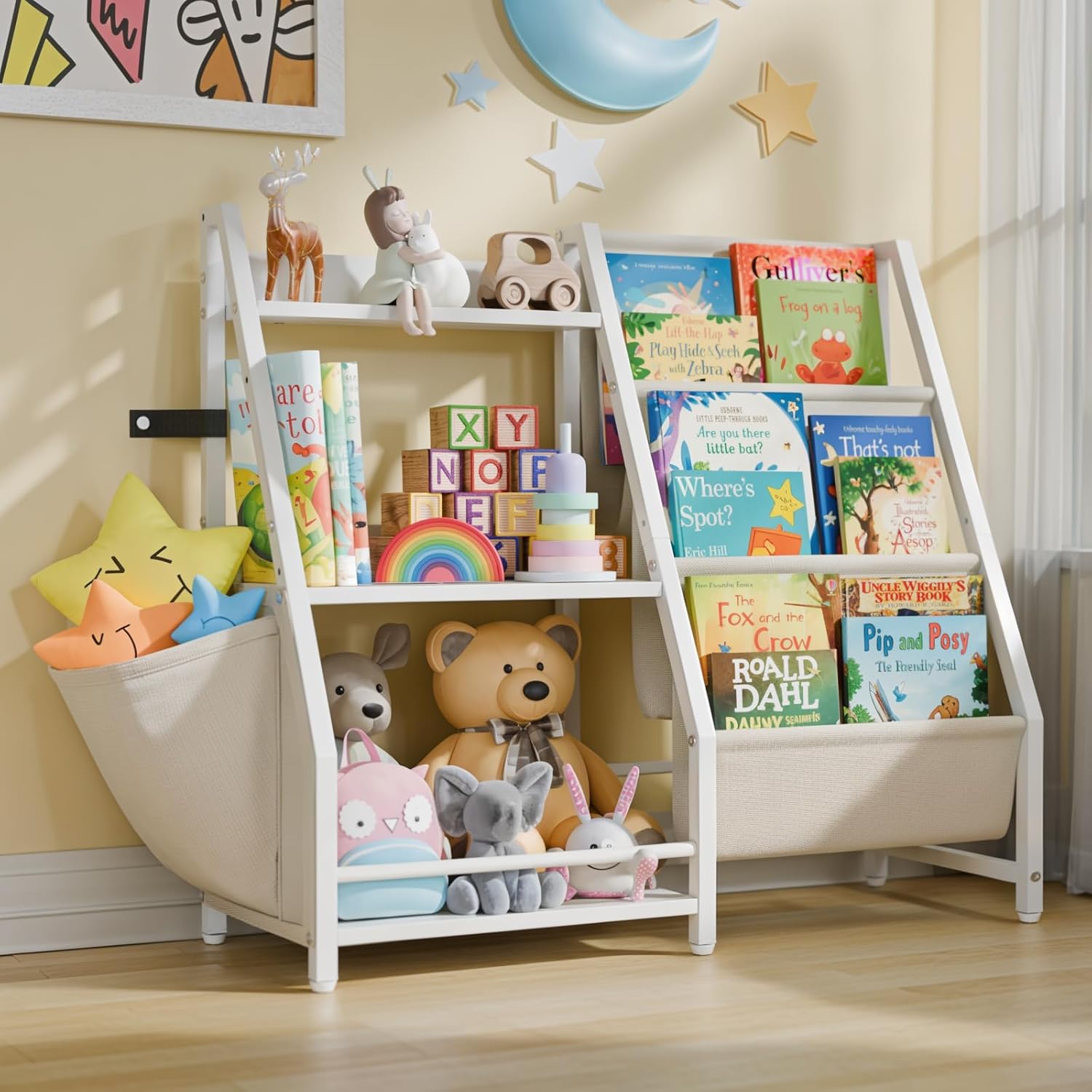 Estantería de 3 Niveles para L - Montessori Shelf Toy reseña y precio